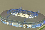 Новый облик стадиона Металлист