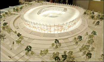 Проект нового Национального стадиона Варшавы