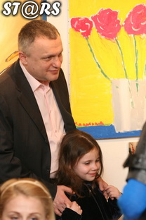 Игорь Суркис с дочерью Яной